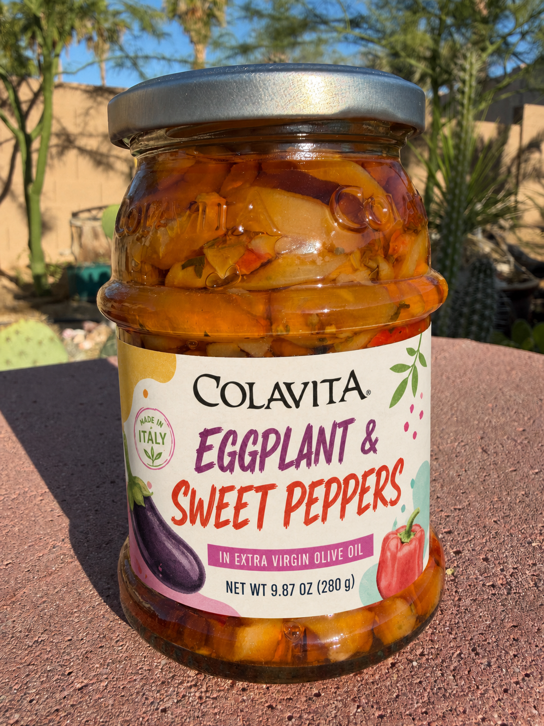 Eggplant & Sweet Peppers